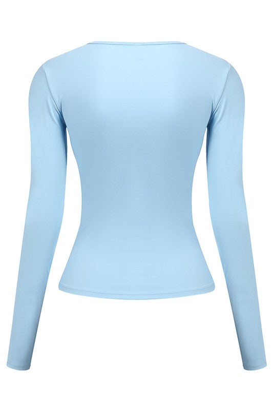 Yoga running sports long sleeve tops