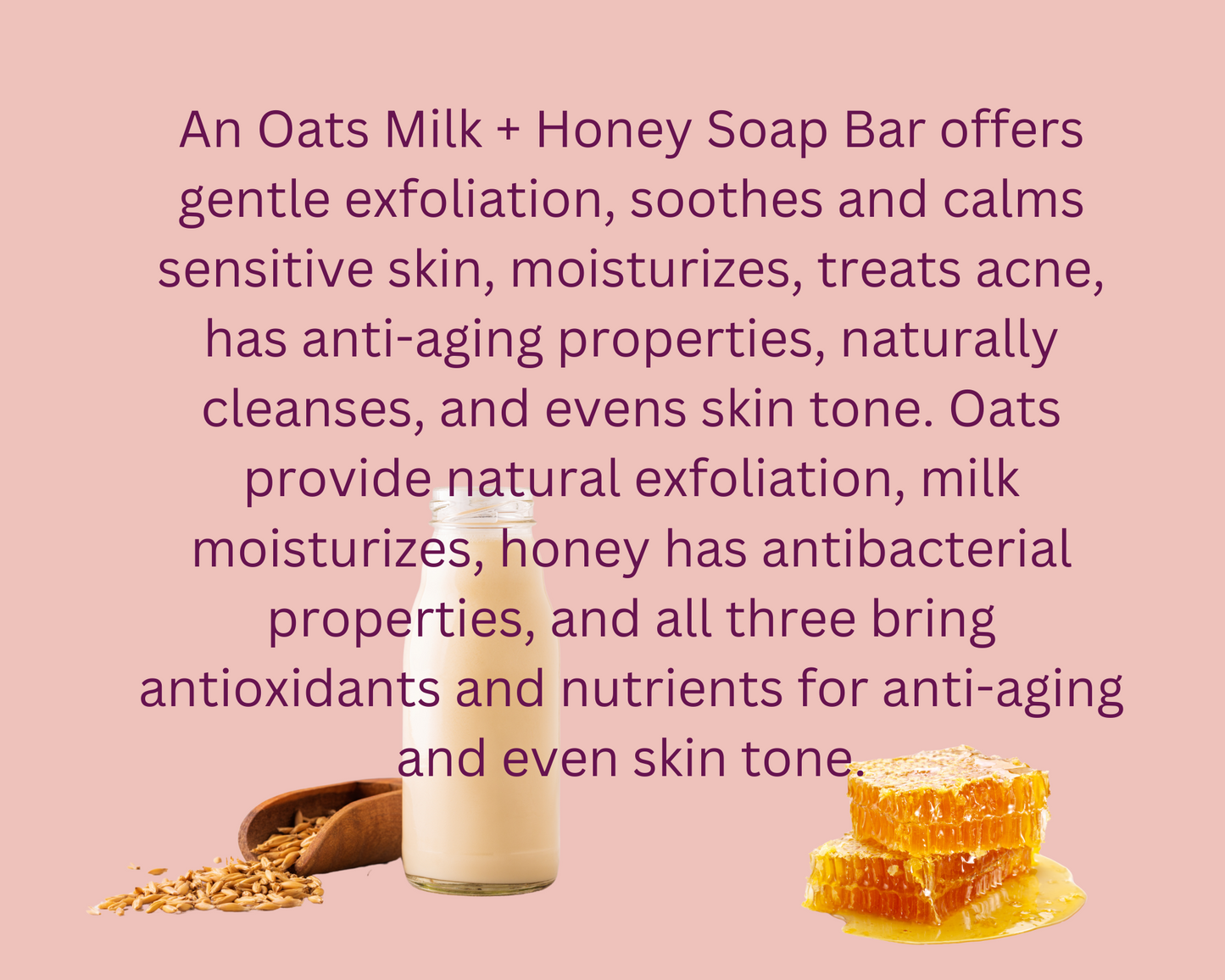 Oats Milk + Honey Soap Bar